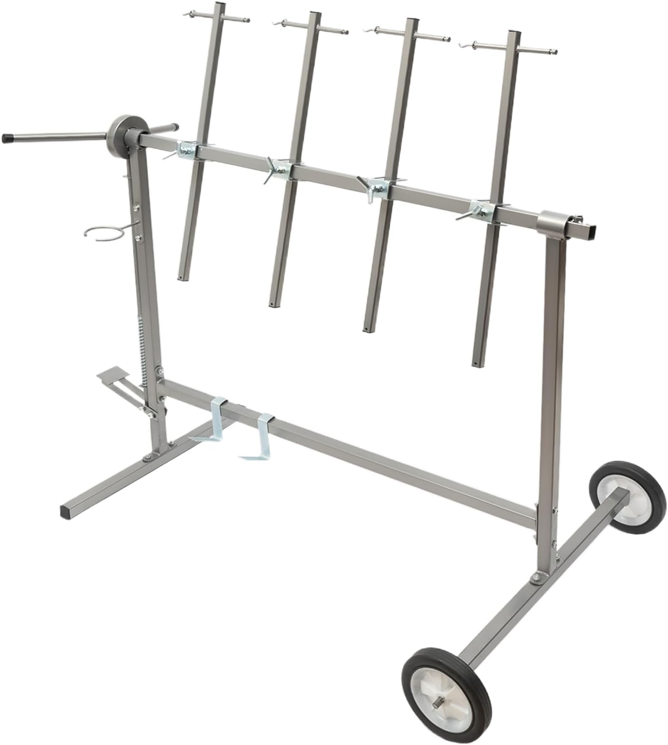 Adjustable Car Body Paint Rack, Paint Stand Repair Work Stand, Bumper/Body Panel/Door Hood Stand Holder, Auto Body Tool for Garages, Repair Shops, and DIY