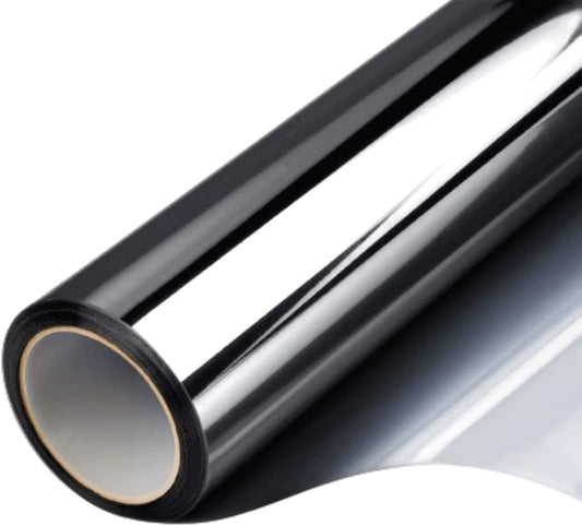 Nano Ceramic Window Tint Film for Cars and Building, Charcoal, 2 Ply Scratch Resistant, Heat Control, and UV 99%, IR 93% Rejection, 5% VLT, 40inx100ft