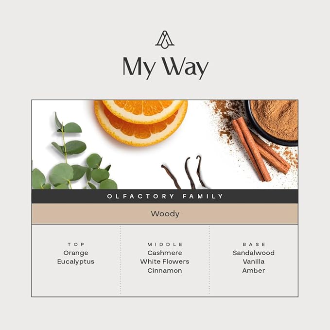 AromaPlan Car Air Freshener Spray, My Way - Non-Toxic, Concentrated, Odor Eliminator & Long Lasting Car Air Freshener- Car Scent Spray, 5 Star Hotel Scent Collection (30 ml)