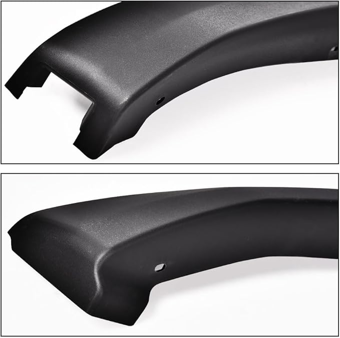 G-PLUS 4Pcs Fender Flares Compatible With Dodge Ram 1500 2009-2018 Textured Factory Style 68054339AB, 68054338A