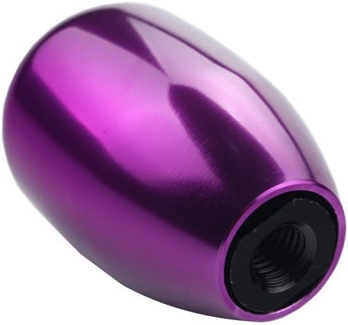 DEWHEL 5 Speed Manual Gearbox Shift Knob M12x1.25 Screw On Aluminum Purple