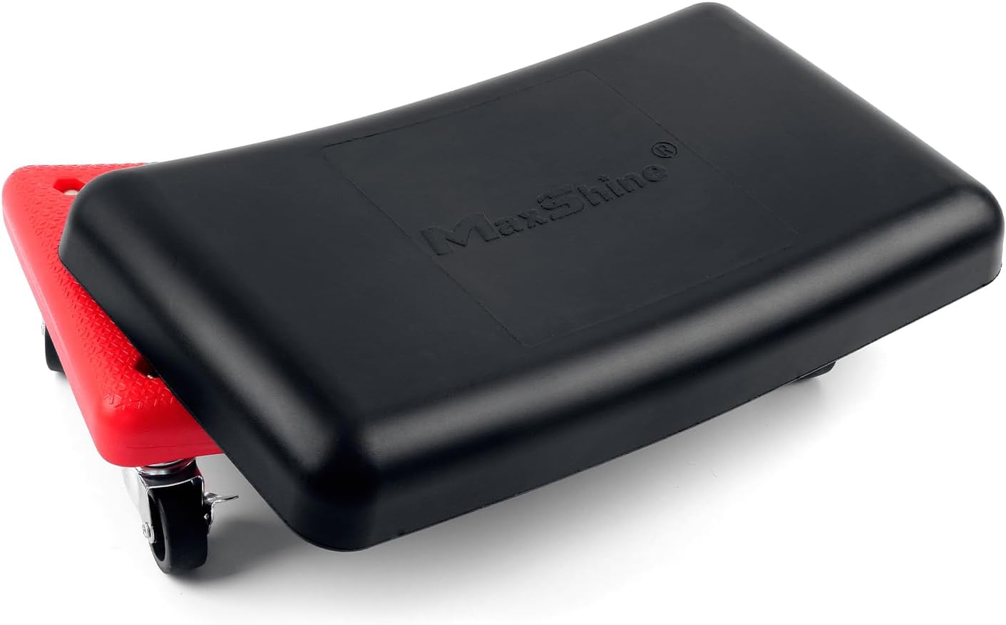 Maxshine Detailing Mini Creeper with Cushion - Mobile Rolling Utility Creeper Seat for Mechanics & Detailers - Perfect for Car Cleaning, Buffering, Polishing, Ceramic Coating, and Car Waxing