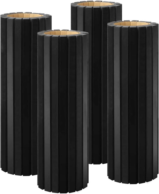 GUEQUITLEX Garage Wall Guards Foam Car Door Protector Wall Bumper Guard for Parking Garages - Garage Wall Guards -Wall Edge Protector Protect Your Car - Wall Corner Edge Bumpers (4 Pack, Column)