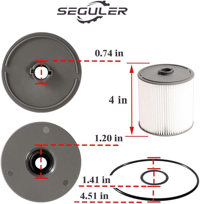 6.7L Diesel Filter Kit-68436631AA 68157291AA Fuel 5083285AA Oil 53034051AB Air 68318365AA Cabin Air Filter Fits for 2019-2024 Ram 2500 3500 4500 5500 6.7L Diesel Engines