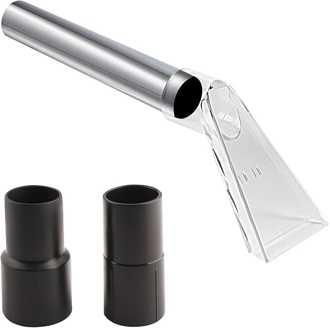 Carpet Vac Extractor Attachment-Tool - Cleaning Vacuum Clear Upholstery Car Detailing Turn Shop Vac into an Extractor