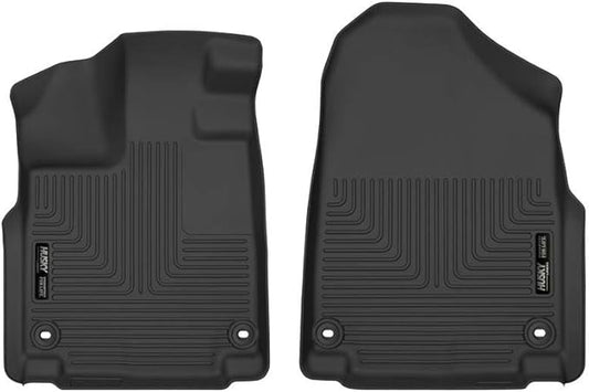 Husky Liners X-act Contour Floor Mats | Fits 2018-2025 Honda Odyssey | Front Row, 2-pc Black - 52971