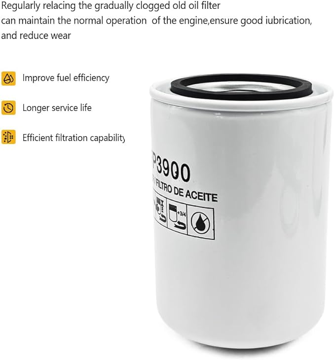 Diesel Fuel Filter Kit Fit for Nissan Titan XD 5.0L Cummins Engines 2016-2019, with Fuel Filter Water Separator and Oil Filter, Replace 1603-EZ40A, 16403-EZ41A, DGF41920+D10652, 15208-EX40A