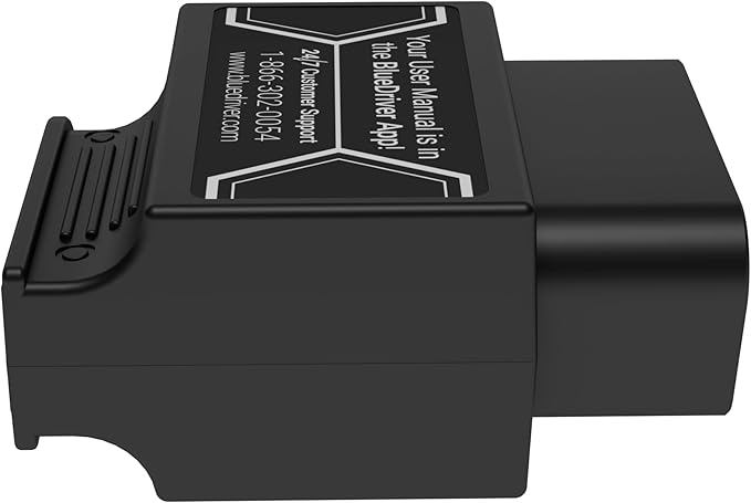 BlueDriver Bluetooth Pro OBDII Scan Tool for iPhone & Android - No Subscription Fee - OBD2 Car Scanner and Code Reader - Diagnose Check Engine, ABS, SRS, Airbag & 7000+ Issues on Vehicles 1996+