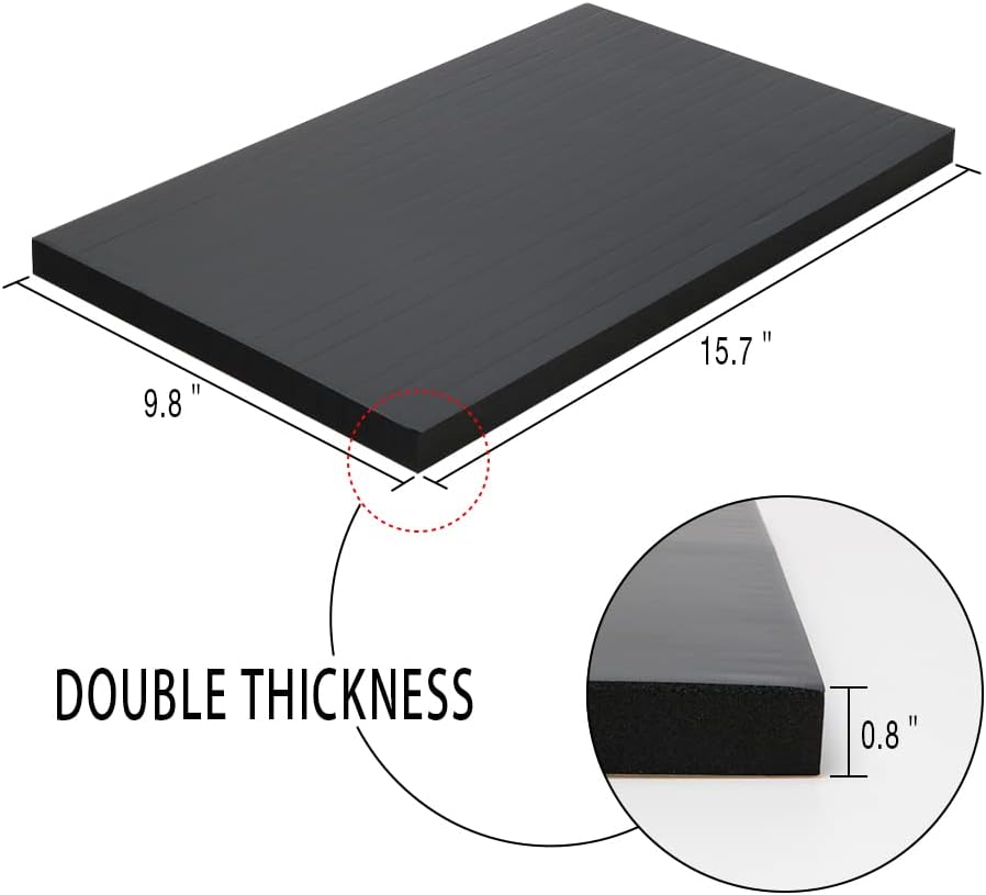 GUEQUITLEX Garage Wall Guards Foam Car Door Protector Wall Bumper Guard for Parking Garages - Garage Wall Guards -Wall Edge Protector Protect Your Car - Wall Corner Edge Bumpers (2 Pack, Column)