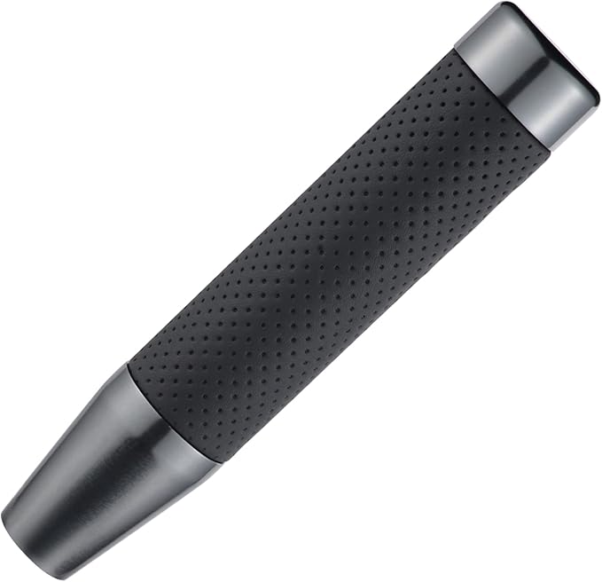 Abfer Tall Shift Knob Car Long Shifting Head Replace Weighted Gear Stick Shifter Knob Extension Fit Most Manual Automatic Transmission Vehicle, Grey