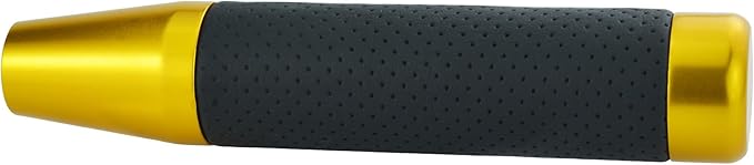 Abfer Tall Shift Knob Car Long Shifting Head Replace Weighted Gear Stick Shifter Knob Extension Fit Most Manual Automatic Transmission Vehicle, Gold