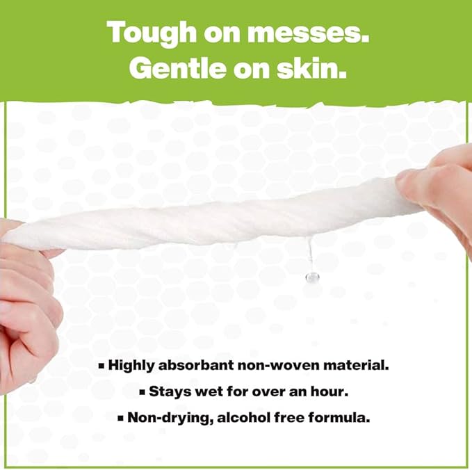 Crocodile Cloth Auto Cleaning Wipes – 100 XL (15" x 10") Disposable Wipes for Car Engine Degreasing, Body Detailing & Tire Cleaning – Cuts Grease, Oil, Adhesives on Hands, Tools, Parts & More