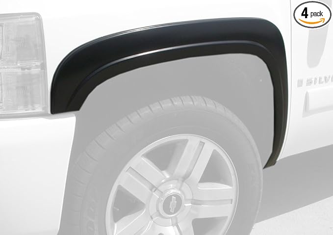 Factory/OE Design Fender Flares for 2007-2013 Chevrolet Silverado. Set of 4 (Short Bed (5'8") Models) | DOES NOT FIT ANY GMC TRUCKS