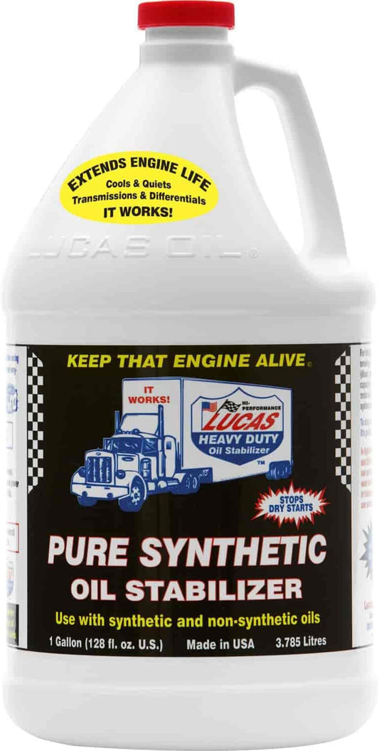 Lucas Oil 10131 Pure Synthetic Oil Stabilizer - 1 Gallon