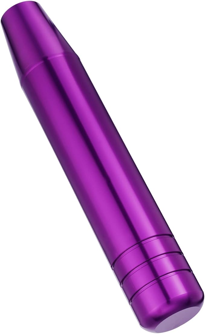 Abfer Tall Shift Knob Car Long Shifting Head Replace Weighted Gear Stick Shifter Knob Extension Fit Most Manual Automatic Transmission Vehicle (Purple-1)