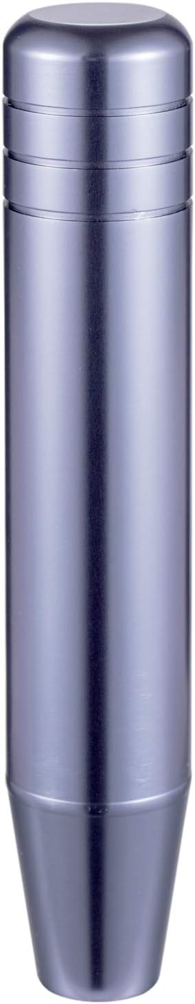 Long Shift Knob Extension Shifter Handle Aluminum Alloy Gear Stick Transmissions Weighted Shifting Lever Universal Fit Most Manual Automatic Cars Truck SUV (Titanium)