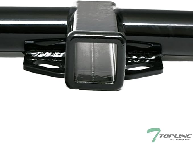 Class 3 Trailer Hitch Tow Receiver 2" Black + Ball Mount Kit Compatible With 2012-2016 Honda CR-V All Model Heavy-Duty 3500 lbs Towing Capacity Bolt-On Hitch Receiver with Chrome Trailer Ball