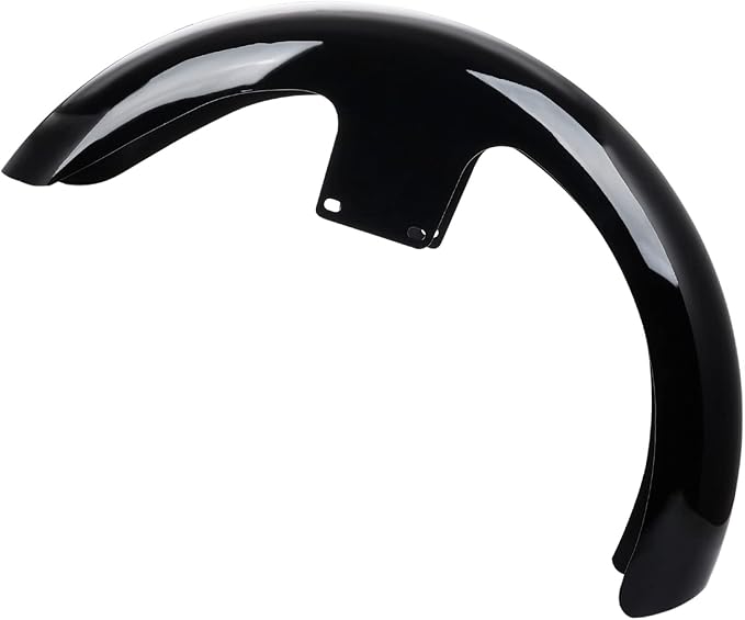 21 Inch Wheels Wrap Front Mudguard For Harley Davidson Touring Electra Road Street Glide Custom Baggers Road King motorcycle fender (Gloss Black A)