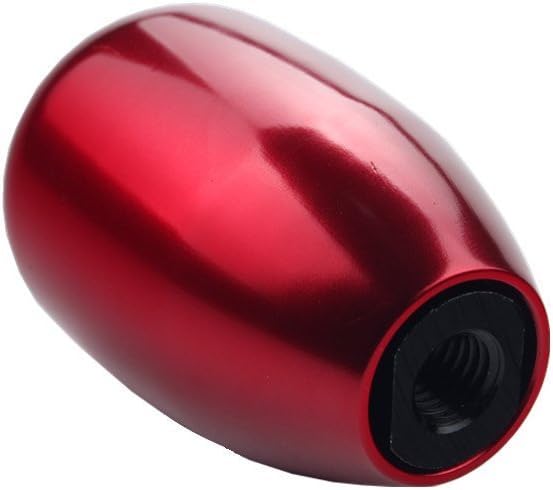 DEWHEL 5 Speed Manual Gearbox Shift Knob M12x1.25 Screw On Aluminum Red