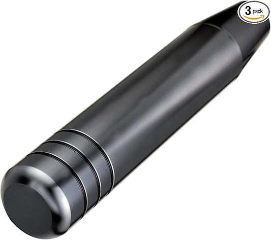 Abfer Weighted Shift Knob Tall Gear Stick Shifting Extension Car Long Shifter Knob Fit Most Manual Automatic Transmission Vehicle, Gray