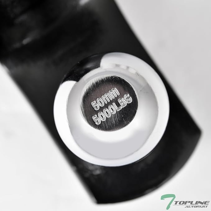 Class 3 Trailer Hitch Tow Receiver 2" Black + Ball Mount Kit Compatible With 2012-2016 Honda CR-V All Model Heavy-Duty 3500 lbs Towing Capacity Bolt-On Hitch Receiver with Chrome Trailer Ball