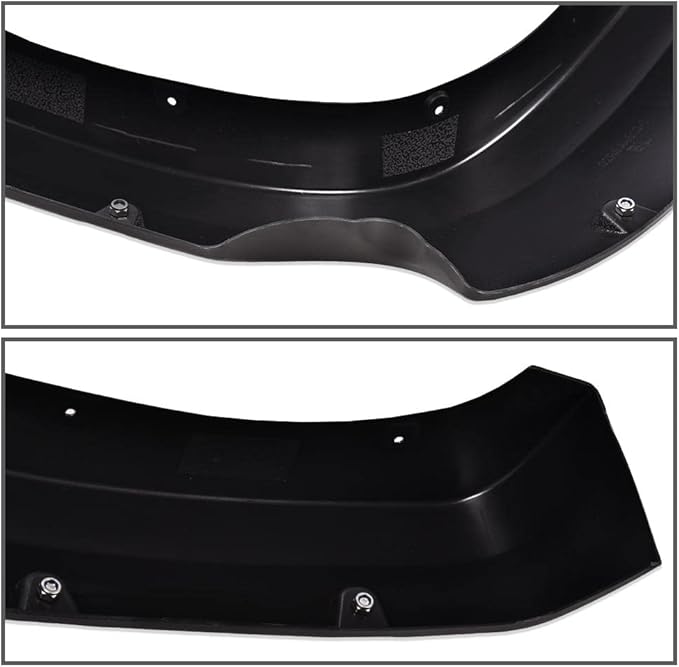 G-PLUS Fender Flares Compatible With Chevy Silverado 1500 07-13/ONLY Fit 5.8ft (69") Short Bed, Not Fit Long Bed Models) Riveted Style Paintable Smooth Matte Wheel Cover 4pcs(Not Fit GMC Sierra)