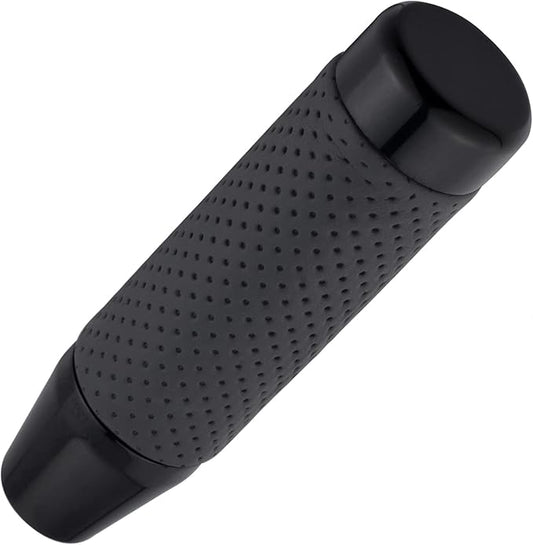 Abfer 5' Aluminum Alloy Car Shifter Knob, Heavy Weighted Gear Lever Stick Shift Handle Fit Most Automatic Manual Vehicle (Black)