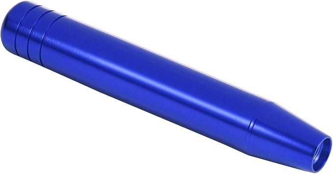 Long Shift Knob Extension Shifter Handle Aluminum Alloy Gear Stick Transmissions Weighted Shifting Lever Universal Fit Most Manual Automatic Cars Truck SUV (Blue)