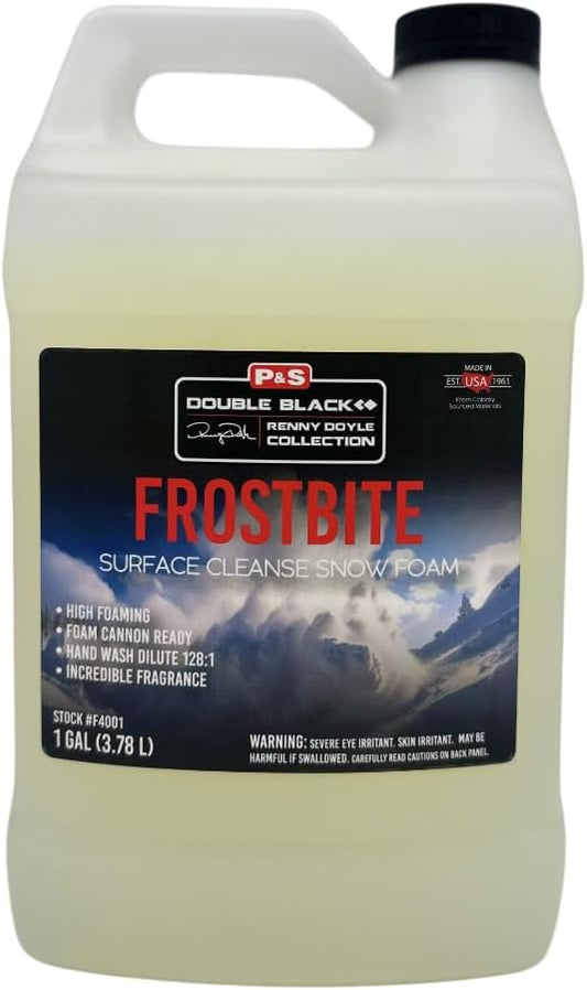 P&S Professional Detail Products Frostbite Surface Cleanse Snow Foam – High Foaming Car Shampoo, Lifts Dirt & Contaminants, Safe for All Paint & Finishes, Perfect for Cannon Use - 1 Gallon
