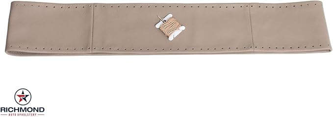 Richmond Auto Upholstery - Genuine Leather Steering Wheel Cover, Compatible with 2003-2006 Ford Expedition Eddie Bauer XLT & Limited, Tan