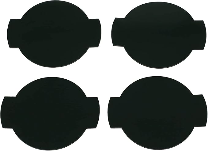 ECCPP Towing Mirror Glass 1988-1998 For Chevy/For GMC C1500/K1500 1988-2000 For Chevy/For GMC C2500/K2500/K3500 1988-2001 For Chevy C3500 Left Side Upper Flat And Lower Convex Glasses Mirror Glass