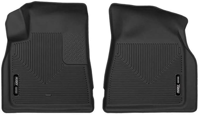 Husky Liners X-act Contour Floor Mats | Fits 2018-2025 Honda Odyssey | Front Row, 2-pc Black - 52971