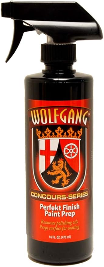Wolfgang Concours Series Perfekt Finish Paint Prep | Optimal Surface Cleaner for Wax, Sealant & Coating Adherence | Removes Oils & Residues for a Flawless Finish | WG-4400 | 16 oz