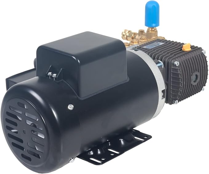 Canpump Electric Pressure Washer: 5 hp Full-Speed Motor 240 V, Bertolini WBH 2430-F Triplex Pump