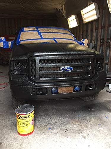 Durabak-18 Textured Truck Bed Liner Gallon KIT - Roll On Coating | DIY Custom Coat for Bedliner and Undercoating, Auto Body, Automotive Rust Proofing, Boat Repair (Gallon, Black)