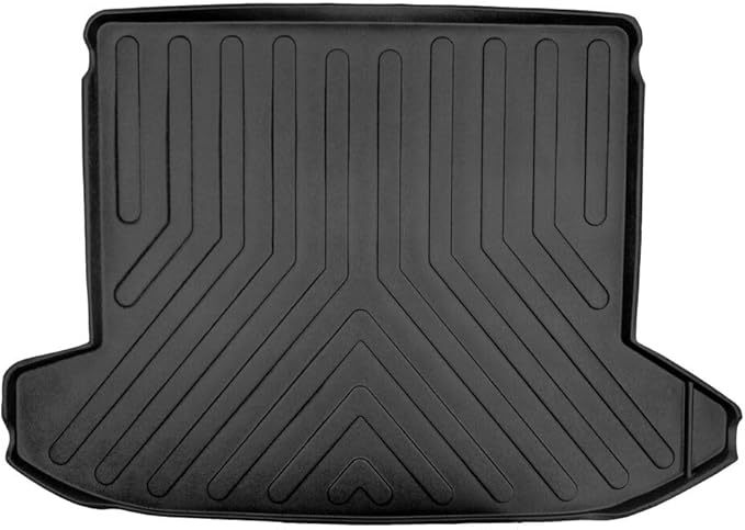 Hyundai Tucson 2022-2026 Cargo Liner 3D Custom Fit Heavy Duty All Weather Rubber Car Trunk Liners Waterproof Odorless Non-Slip Soft TPE Cargo Mats (Black) by RizLiner
