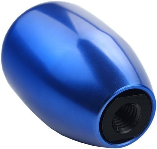 DEWHEL 5 Speed Manual Gearbox Shift Knob M12x1.25 Screw On Aluminum Blue