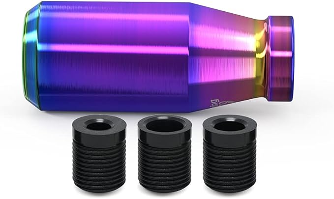 （Multicolor） Racing JDM Type-R Style 6 Speed Manual Universal Gear Shift Knobs Fit Compatible with Mazda Tacoma STi Nismo 2004 Honda Accord Subaru