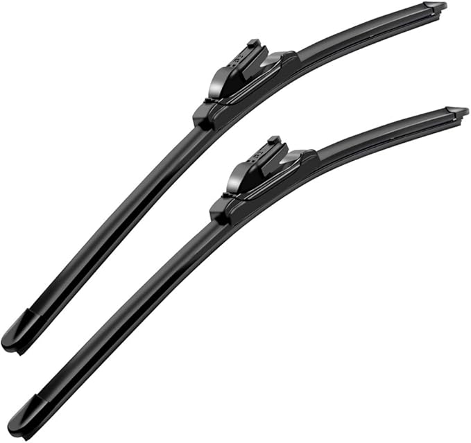 MIKKUPPA 24"+19" Windshield Wipers - Replacement for 2005-2010 VW Jetta Passat, 2005-2011 GTI, 2005-2008 Golf, 2004-2007 Touareg - All Season Wiper Blades, Pack of 2