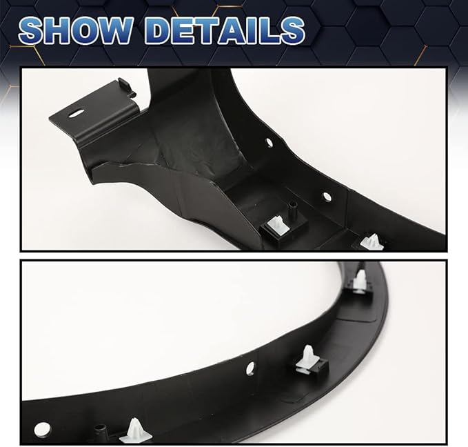 PIT66 Fender Flare,Compatible with 13-17 Ford Escape Wheel Well Arch Molding Front Left & Front Right CJ5Z-16268-AB