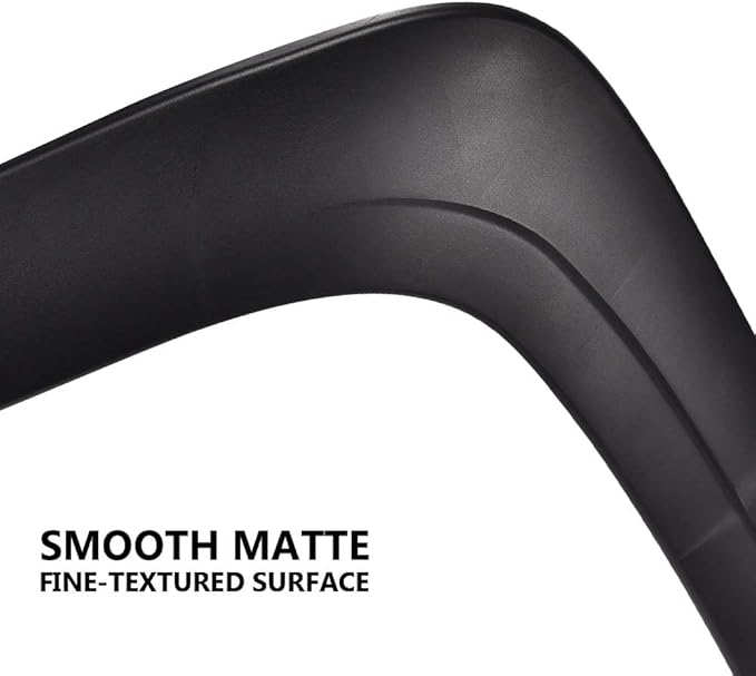 G-PLUS Fender Flares Compatible with Chevy Silverado 1500 2007-2013/Fit Silverado 2500HD 3500HD 2007-2014 Fleetside 78.0"/97.6" Long Bed Factory Style Textured Wheel Cover Trim Protector 4pcs