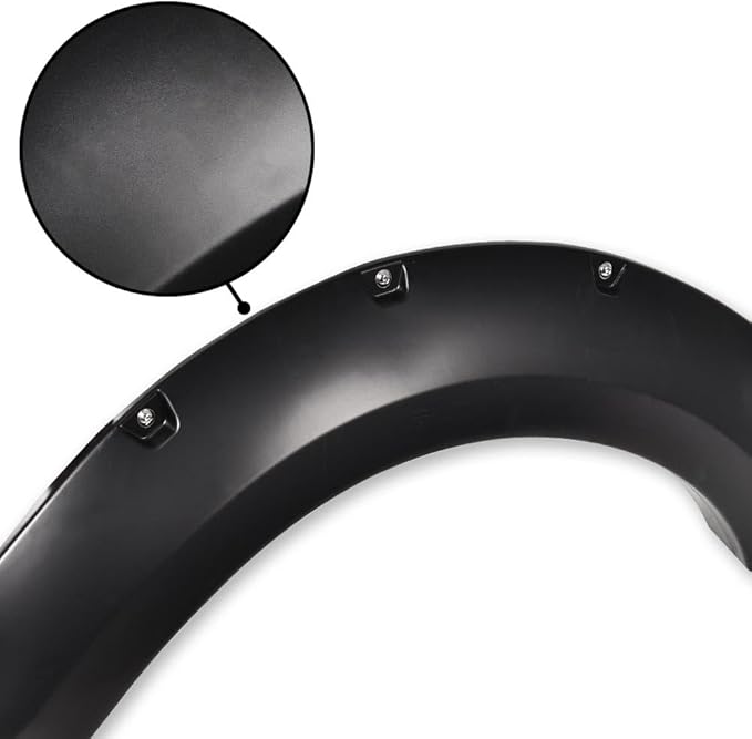 6PCS Fender Flares Fit Ford Ranger 2011 2012 2013 2014 2015 2016 Smooth Riveted Style Wheel Trim Accesorios