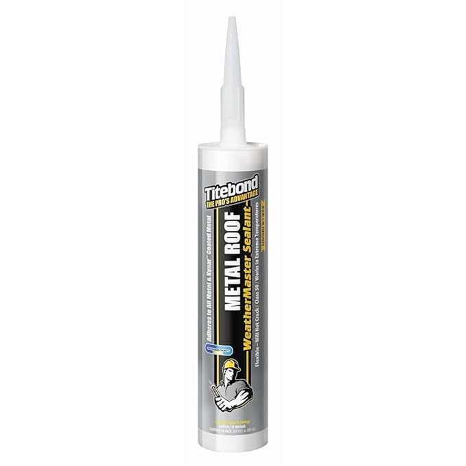 Titebond WeatherMaster Metal Roof Sealant 62491 Gray 9.5 Oz