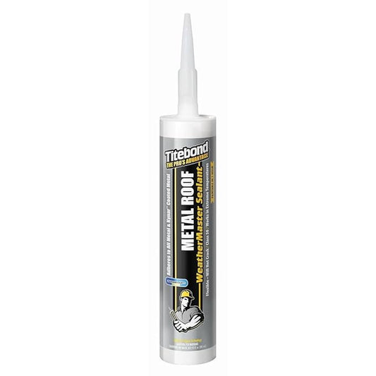 Titebond WeatherMaster Metal Roof Sealant 62491 Gray 9.5 Oz
