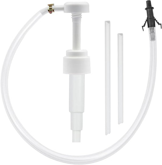 Bolaxin Fluid Pump for Standard Quart Bottles, 3rd Hand Adapter, Transfer Gear Oil Transmission and Differential Fluid