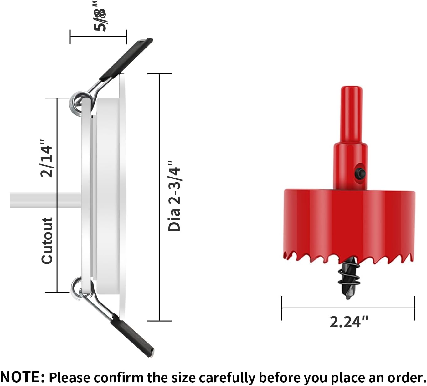 RV Boat Recessed Ceiling Light 6 Pack 12V LED Puck Light with Hole Puncher DC 12V 3W Full Aluminum Downlights for Under Cabinet Camper Vans RV Interior Lighting,2700-3200K