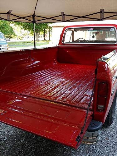 Durabak-18 Textured Truck Bed Liner Quart KIT - Roll On Coating | DIY Custom Coat for Bedliner and Undercoating, Auto Body, Automotive Rust Proofing, Boat Repair (Quart, Bright Red)