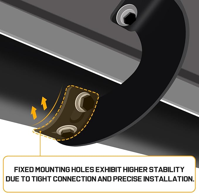 Drop Down Style Running Boards Compatible with 2018-2026 Wrangler JL 4 Door,Dual-Stage Textured Black Powder, 3 Inch Step Bars Side Step, Wrangler Running Boards 4 Door