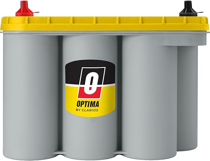 OPTIMA Batteries High Performance D31T YellowTop Dual Purpose Sealed AGM Car, Truck And SUV Battery, 900 CCA, Maintenance Free, Versitile Mounting