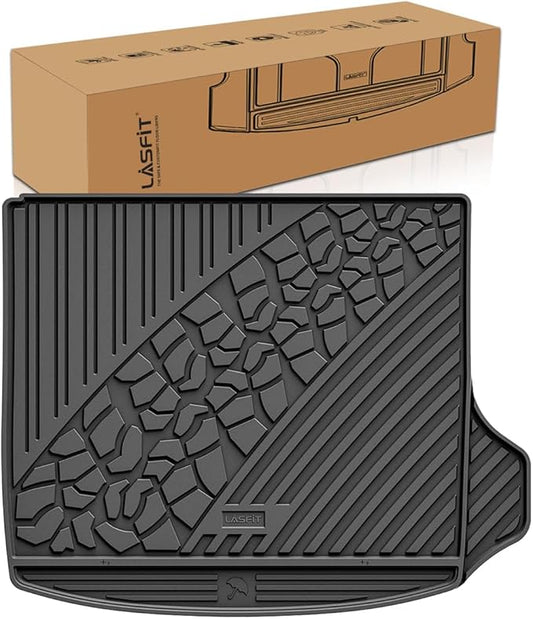 LASFIT Trunk Mat for Jeep Grand Cherokee WL 2022-2025 5-Seat (Include 4xe, NOT for L) All Weather TPE Custom Fit Cargo Mat Trunk Liner Cargo Liner, Black